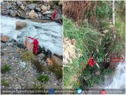 Continúa la búsqueda de la bebé arrastrada por el río tras la caída de un minibús en Quime