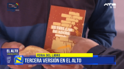 Feria del Libro de El Alto destaca a escritor que también es panadero