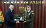 El presidente Paz destacó la labor del Ministerio de Defensa y la Policía Boliviana