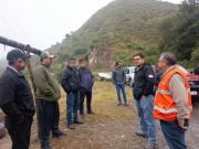 Inspección constata el estado crítico de la variante Canaletas-Entre Ríos