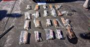 Aprehenden a cinco personas por transportar 37 paquetes de droga desde el trópico de Cochabamba rumbo a Tarija