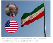 Trump amenaza con aranceles a quien venda armas a Irán y habla de un cambio de régimen
