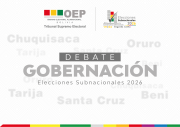 TSE confirma debates electorales en cinco departamentos este domingo 12 de abril