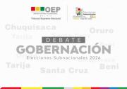 TSE confirma debates electorales en cinco departamentos este domingo 12 de abril