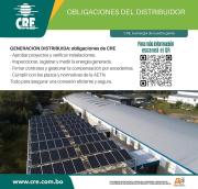 LAS OBLIGACIONES DE CRE EN LA GENERACIÓN DISTRIBUIDA