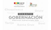 TSE confirma debates electorales en cinco departamentos este domingo 12 de abril