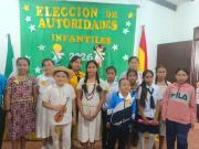 Por el día del niño, Ascensión de Guarayos elige al nuevo gobierno municipal infantil