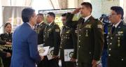 Rodrigo Paz destaca el fortalecimiento del recurso humano de la Policía con graduación de 32 oficiales especializados en seguridad y protección