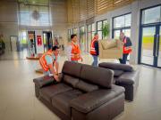 Instalan detectores y rayos X en la Terminal Presidencial de Viru Viru como parte de su reconversión