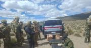Incautan 223 paquetes de marihuana en frontera con Chile