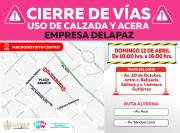 Alcaldía de La Paz anuncia cierre de vías temporal este domingo