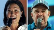 Keiko Fujimori y Rafaél López perfilan para la segunda vuelta presidencial en Perú