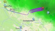 DGAC confirma que perdió comunicación con avión que estuvo girando en círculos sobre Cochabamba