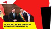 Sin Javier Milei y sin debates, candidatos apuran opciones
