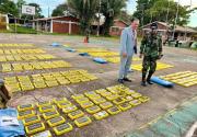 Gobierno secuestra más de 700 kilos de cocaína en varios operativos a nivel nacional