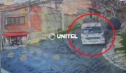 Video: A gran velocidad, así descendió el minibús accidentado en La Paz
