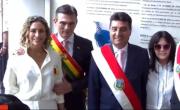 Presidente y primera dama participan de los actos por el aniversario de Tarija