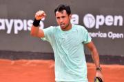 Hugo Dellien cumple, vence a Zeitune y sigue en carrera en el Bolivia Open