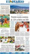 Portadas de los periódicos de Bolivia del miércoles 15 de abril del 2026