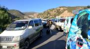 Bloqueo en Parotani paraliza viajes: suspenden salidas de Cochabamba hacia La Paz y Oruro
