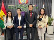 Fiscalía de La Paz y SEPMUD sostienen un encuentro de coordinación para la atención e intercambio de información en casos de violencia de género