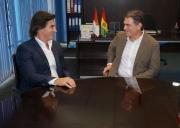 Presidente Paz y el alcalde electo Saavedra sellan acuerdo de coordinación institucional
