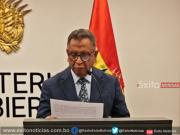 Ministro de Gobierno pide a Lara ser convocado a una interpelación sobre lucha antidroga