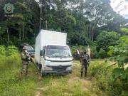 Felcn secuestra vehículo que transportaba sustancias controladas en Villa Tunari