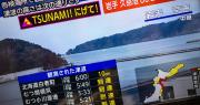 Un terremoto de magnitud de 7,5 golpea Japón y activa la alerta por tsunami