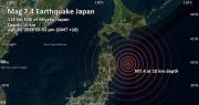 Un terremoto de magnitud de 7,5 golpea Japón y activa la alerta por tsunami
