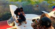 Rescatados con vida: “Caímos al agua para sobrevivir”, señala piloto que aterrizó de emergencia en Beni