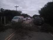 Así están los bloqueos: tramos estratégicos quedan fuera de circulación