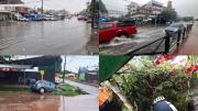 Intensas lluvias en la ciudad de Santa Cruz provocan inundaciones y caída de árboles; activan brigadas de emergencia