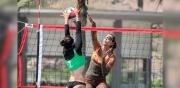 Dos duplas bolivianas finalizan novenas en la tercera etapa del voleibol de playa