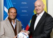 Infantino llega a Quito y pone a Ecuador en el radar de la Copa América