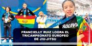 Francielly Ruiz logra el tricampeonato europeo de Jiu-Jitsu