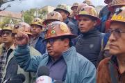 Mineros de Fencomin rompen diálogo con el Gobierno por inasistencia de Paz a reunión agendada