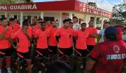 Hinchas de Guabirá increpan a jugadores: ¡Ganen pues c !
