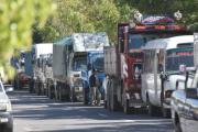 Transportistas advierten con paro nacional por escasez de diésel
