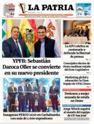 Portadas de los periódicos de Bolivia del viernes 24 de abril del 2026