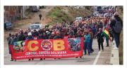 Dos grandes marchas llegarán a La Paz; Marchistas pandinos esperan solidaridad; Segunda renuncia en el Ministerio de Gobierno; Argollo sobre Huarachi: Estamos felices; Aumentan los bloqueos por diésel