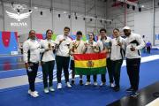 Bolivia toca la cima en esgrima con oro en Panamá 2026