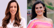 La tarijeña María René Soruco y la pandina Gabriela de Paiva golpean el tablero de la política boliviana