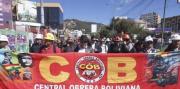 La semana inicia con protestas de distintos sectores en La Paz y la COB convoca a un cabildo para el 1 mayo