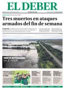 Portadas de los periódicos de Bolivia del lunes 27 de abril del 2026