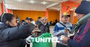 Los maestros llegan a Calamarca; marcharán hacia La Paz por el incremento salarial desde la tarde de este martes