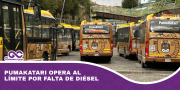 PumaKatari opera al límite por falta de diésel