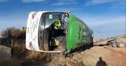 Reportan accidente fatal tras el vuelco de un bus en la ruta Pisiga-Oruro