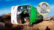 Conductor de 24 años protagoniza tragedia en Oruro: vuelco de bus deja 9 fallecidos, entre ellos un bebé