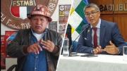 Dirigente de la COB defiende el aumento al haber básico y dice que el ministro Espinoza no entiende de economía